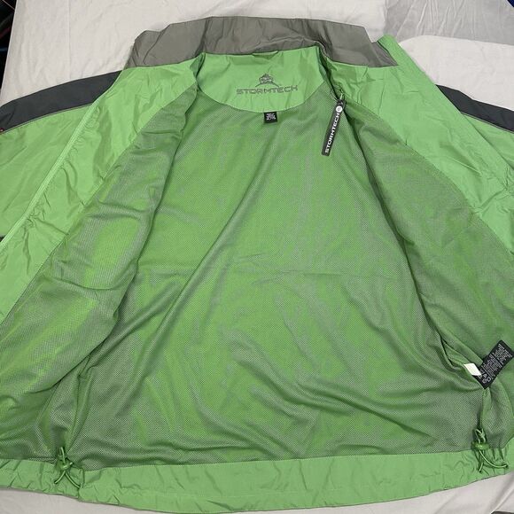 Stormtech Golf Men Performance Shortsleeve Water Resist Wind Resist XL Green NWT - Picture 16 of 16